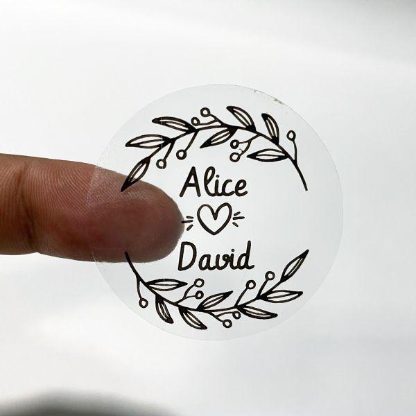 Adesivo Vinil Transparente corte maior 7 cm