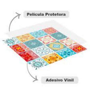 Adesivo Branco Imprimax Laminado Adesivo Vinil Branco  4x0 Colorido Frente  Sem Recorte 