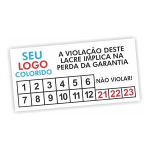 Adesivo Casca de Ovo corte maior 7 cm Adesivo Vinil Branco Destrutivel  4x0 Colorido Frente  Com Recorte 